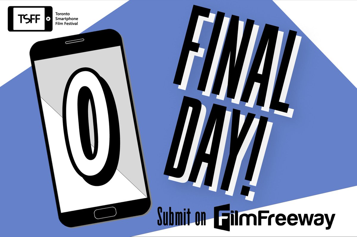 smartphoneff's tweet photo. Today's the last day, our price goes up tomorrow
https://t.co/noP3T6t4o7 @FilmFreeway #TSFF2018 #smartphonefilm #filmmaking #indiefilm #cdnfilm @filmcourage @FilmmakerIQ @Raindance @RaindanceTOR @elliot_grove @SF3Fest https://t.co/3hQXfWwDuB