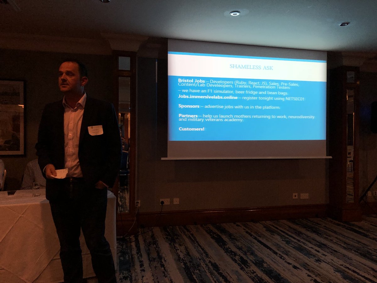 Great Platform for practical hands on learning labs @immersivelabsuk #cybersecurity #skills @CyNamHub