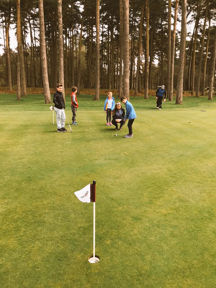 bethscottgolf's tweet photo. Another successful Junior Easter Camp at @WoburnGC! The rain didn’t put these superstars off 🏌🏼‍♀️🏌🏼‍♂️@montgomerygolf #junior #golf https://t.co/BelMTRzSo0