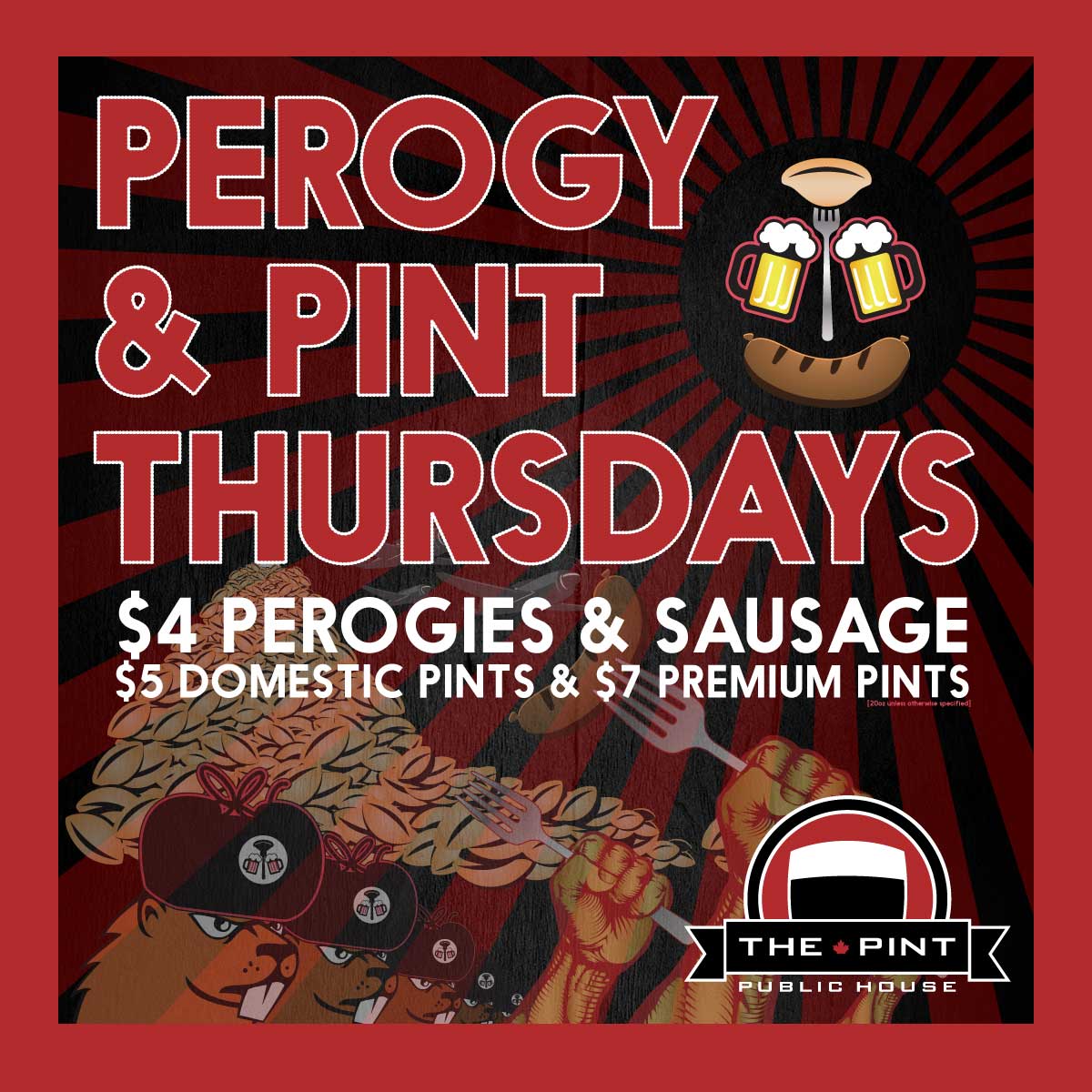 pintcalgary's tweet photo. Shout out to everyone who hid some perogies in their bedside drawer for an early morning snack today! #PintNation https://t.co/XL1QPjvcAh