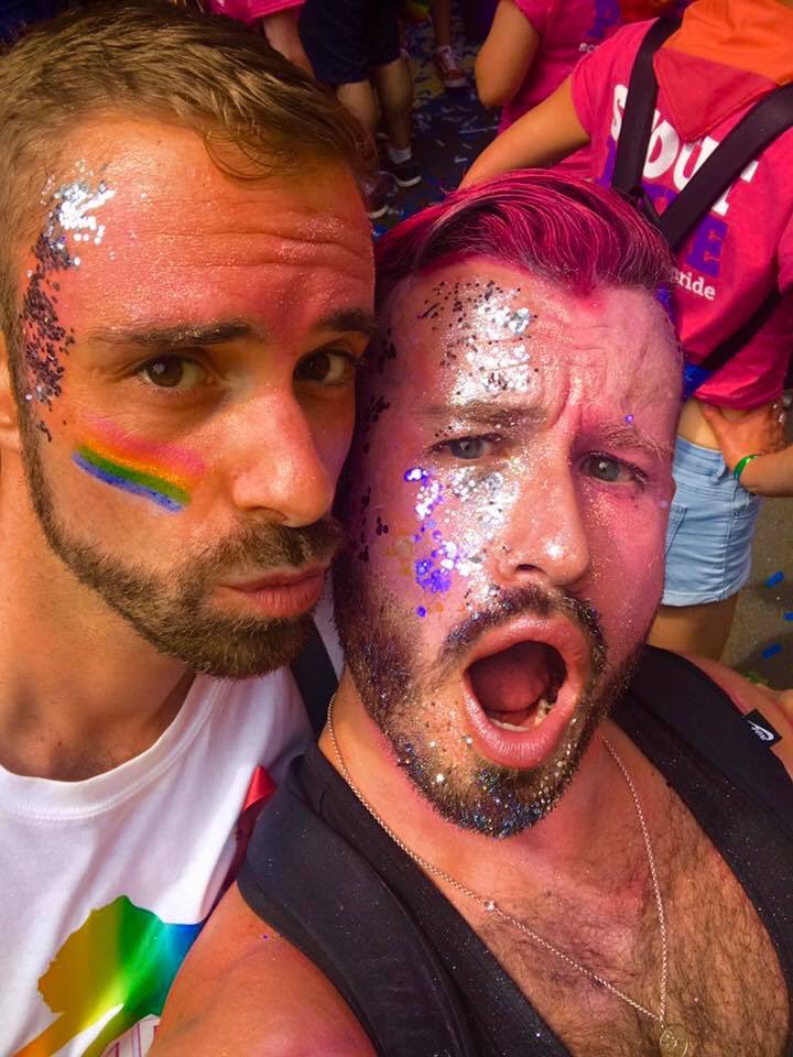 warer's tweet photo. Last year @LondonLGBTPride I served face to @RuPaul Sissy That Walk with @TheGMDC (look at that pout 😵). Can’t wait to do the same this year. #100DaystoPride & privileged to be working with the amazing #PrideInLondon team with @Eulogy_London 10s, 10s, 10s across the board! 🌈👊 https://t.co/8taXTgopGM
