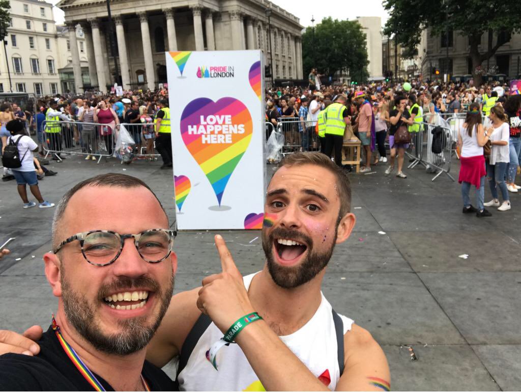 warer's tweet photo. Last year @LondonLGBTPride I served face to @RuPaul Sissy That Walk with @TheGMDC (look at that pout 😵). Can’t wait to do the same this year. #100DaystoPride & privileged to be working with the amazing #PrideInLondon team with @Eulogy_London 10s, 10s, 10s across the board! 🌈👊 https://t.co/8taXTgopGM
