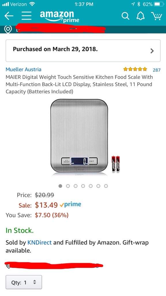 emu_at's tweet photo. Students, weighing your food with a digital kitchen scale is an excellent way to count your grams of food-intake. @amazon prime offers this scale with free two-day shipping for Prime Students. Start your path to a healthy diet and lifestyle.  #PrimeStudentRep #AD https://t.co/KNf6AeYY6w