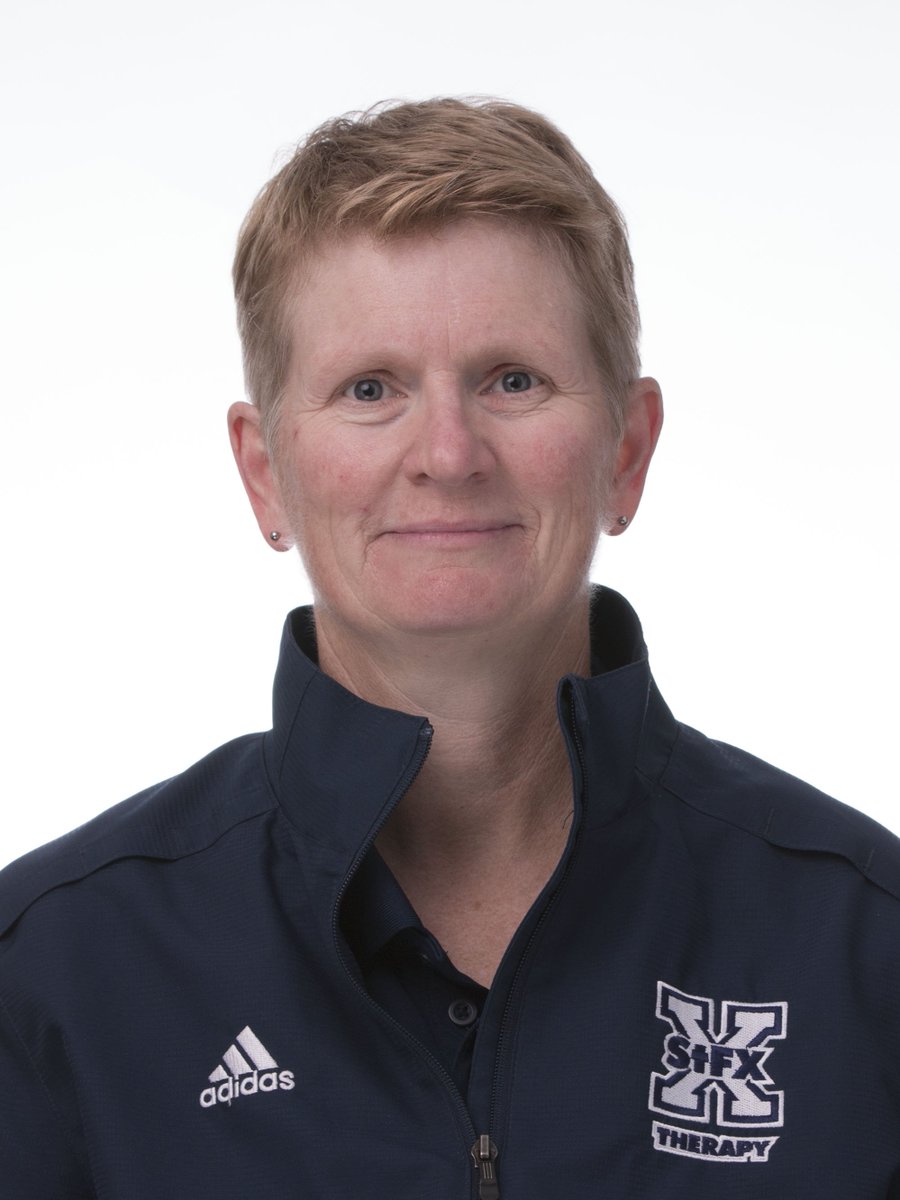 StFXAthletics's tweet photo. Delighted to hear that our Head Athletic Therapist Tara Sutherland is going to be inducted into the Canadian Athletic Therapists Association Hall of Fame this coming June! Congrats Tara and thank you for all you do for our StFX student-athletes! https://t.co/vzOoSTAKKe