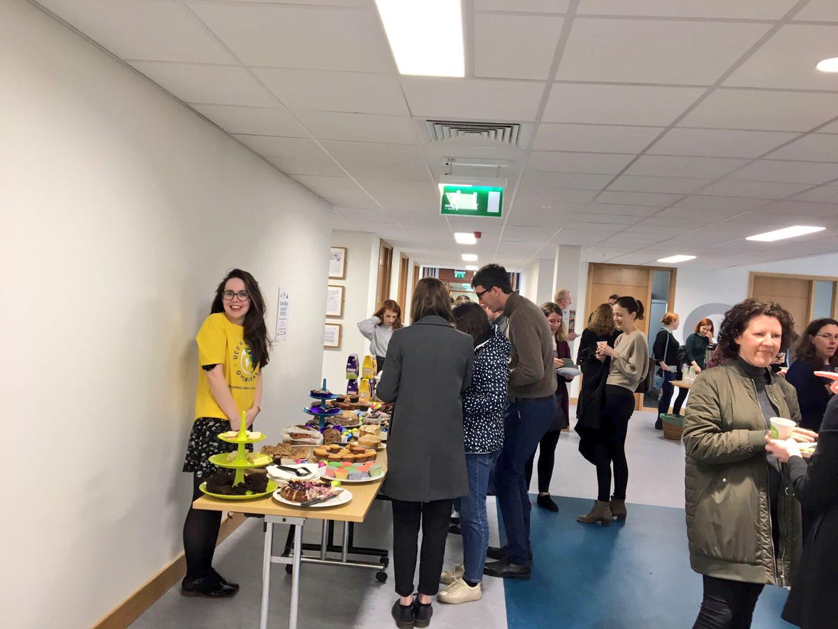 Luweez_Griffin's tweet photo. Just wanted to say a HUGE thank you to all my colleagues in @ucddublin for helping me with my bake sale this morning which raised €822 for @UCDVO Honoured to be part of such a generous and kind community ☺️ https://t.co/5h9LrM53Xt