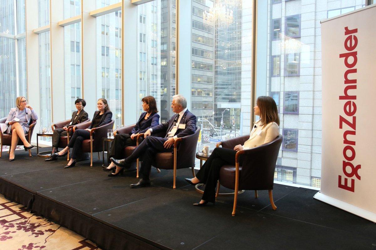 Had the pleasure of hosting our fabulous panelists this morning and a terrific audience for our 3rd annual #egonzehnder #leadersanddaughters. Thank you panelists:  Melissa Belbeck, Janice Fukakusa, Heather Tobin, Brian Tobin and Heather Monroe Blum and to our super audience!