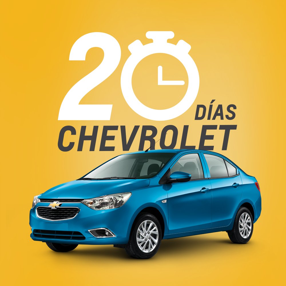 ChevroletMexico's tweet photo. Última oportunidad para estrenar un totalmente nuevo Chevrolet Aveo, los #20DíasChevrolet se terminan. ¡Es ahora o ahora!  https://t.co/o1M5x2Lmpg https://t.co/HG4mbXBPWr