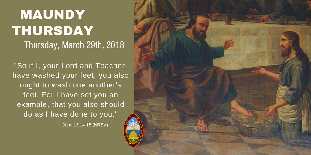 We mark the day that Jesus celebrated His final passover with His disciples. It is a day observed with the humility of foot washings. It is also the day that the altar is stripped. 
#episcopalutah #MaundyThursday #humility #holyweek
