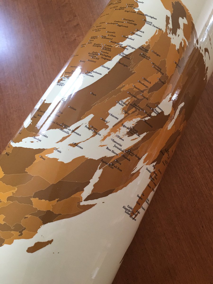 kookoomaps's tweet photo. Beautiful, super-glossy poster of my kookoomap arrived today! Make a weird and wonderful map of _your_ world at https://t.co/LWdOZ4IJxI and order a beautiful, glossy poster of your own! #worldmap #map #maps #mapart #poster #visualization #cartography #custommap #kookoomaps https://t.co/2d9hCq6Dh9