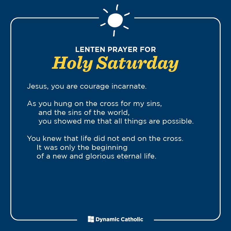 DynamicCatholic's tweet photo. Holy Week happens every year. Make #HolyWeek2018 your best ever with these daily prayers. #BestLentEver https://t.co/KAPrsuzVMF