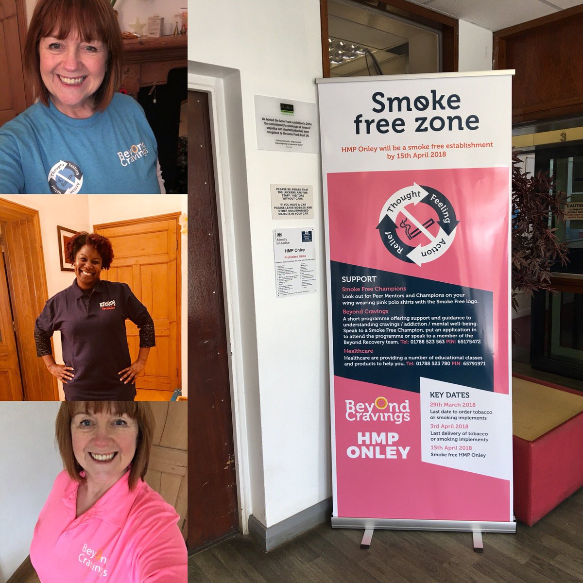 Our new Beyond Cravings programme has got off to an incredible start. I’ve never seen so much wisdom/joy/serenity in one room. Fantastic job team. Especially @JacquieMosesUK ❤️