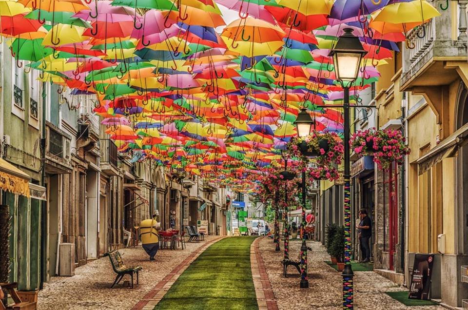 Colorful umbrellas

#colorfulumbrellas #beatifulldestinations #visitportugal #touchportugal