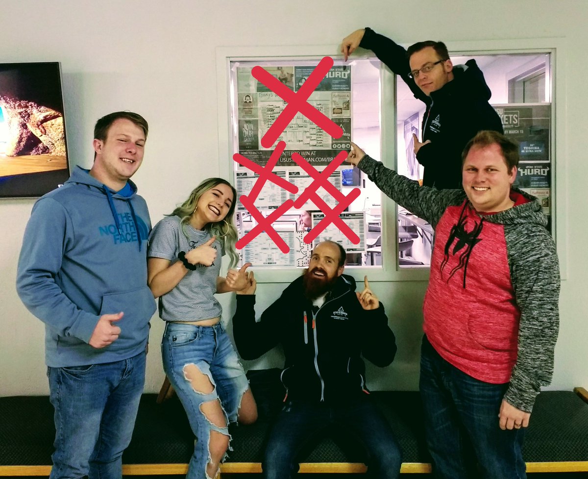 CimCity's tweet photo. 🏀Brackets BUSTED, but haven't lost every chance to win yet! One more shot with #USUBRACKETS. Share your bracket carnage for a chance for some pity swag from @usuHURD! 😂 https://t.co/XTN9ZOBJlp