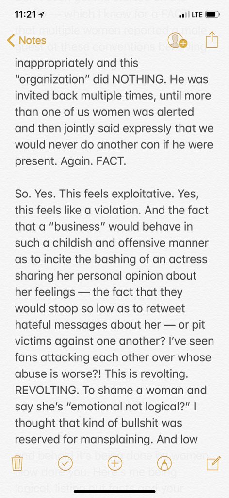 SophiaBush's tweet photo. .@HilarieBurton is my sister. Don’t fuck with her. Period.

Pt. 2 https://t.co/9fX8KAX5Dp