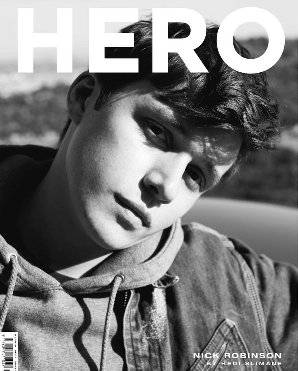 dailynickrob's tweet photo. New photo📷 Nick Robinson on Hero magazine cover via heromag on ig https://t.co/jE1op5FCGr