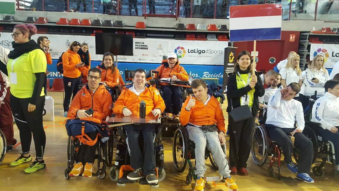 Boccia Team NL in Madrid