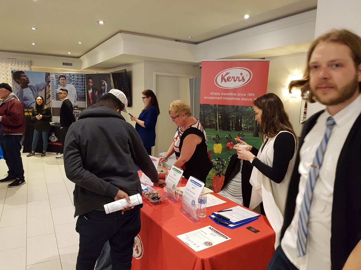 rexdalecdo's tweet photo. Job Fair + I started restaurant Banquet Hall in Kingsview Village lots of employers https://t.co/RDhr41bpkJ
