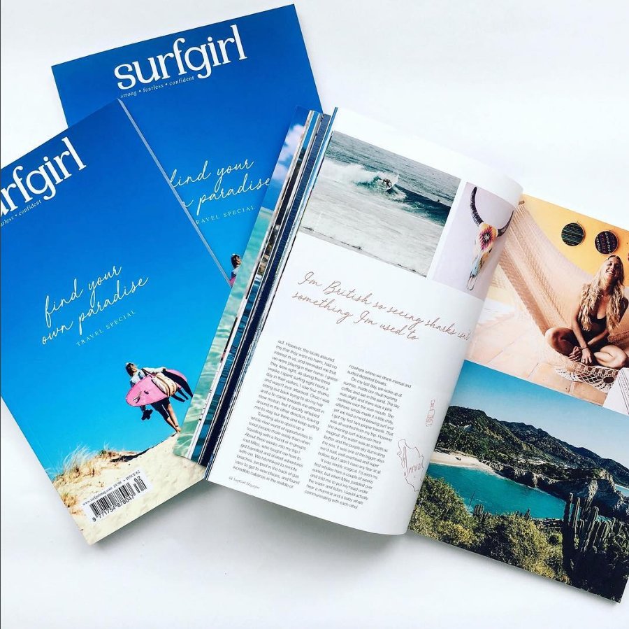 SurfGirlMag's tweet photo. The latest issue of SurfGirl mag is out now!...
Get it delivered to your door and enjoy exclusive interviews, fun, inspiration, creative ideas, surfing tips &amp; all the news and travel stories! What are you waiting for !? Subscribe today 🌊🏄🏽‍♀️🌴 https://t.co/OkH2HwKN3U https://t.co/Fyx5Ycmtrq