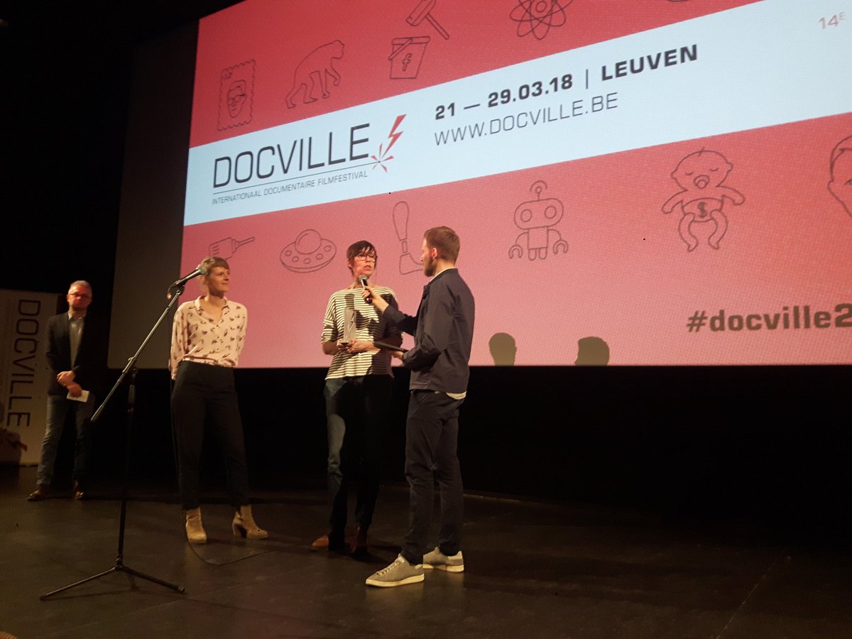 The Jury Award for Best National Documentary, donated by SABAM for Culture goes to Zie Mij Doen /Watch Me by Klara Van Es.  #DOCVILLE