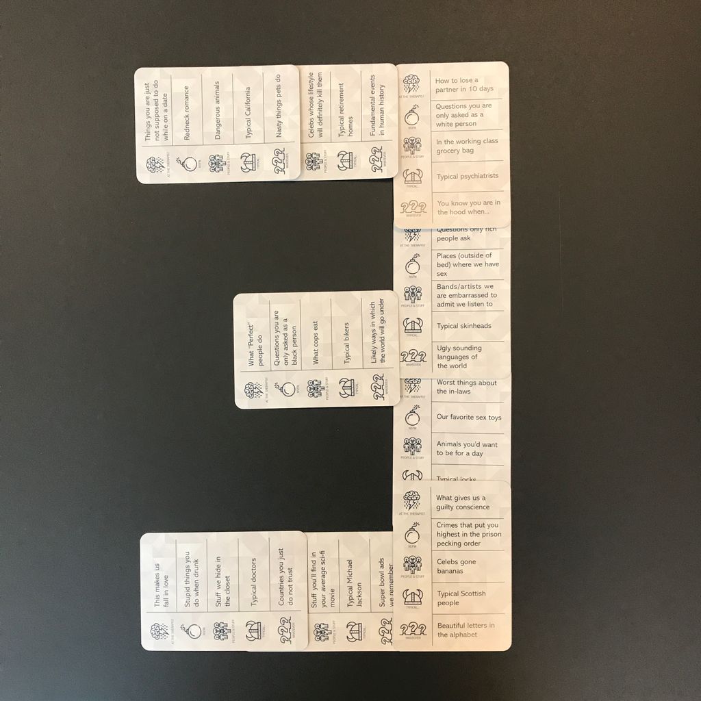 We can hardly believe it but it's true - just three days left of our #Kickstarter crodwfunding campaign! It's the final countdown people, help us reach those stretchgoals by claiming your copy now! 🥁⏰🙏
#ListitGame