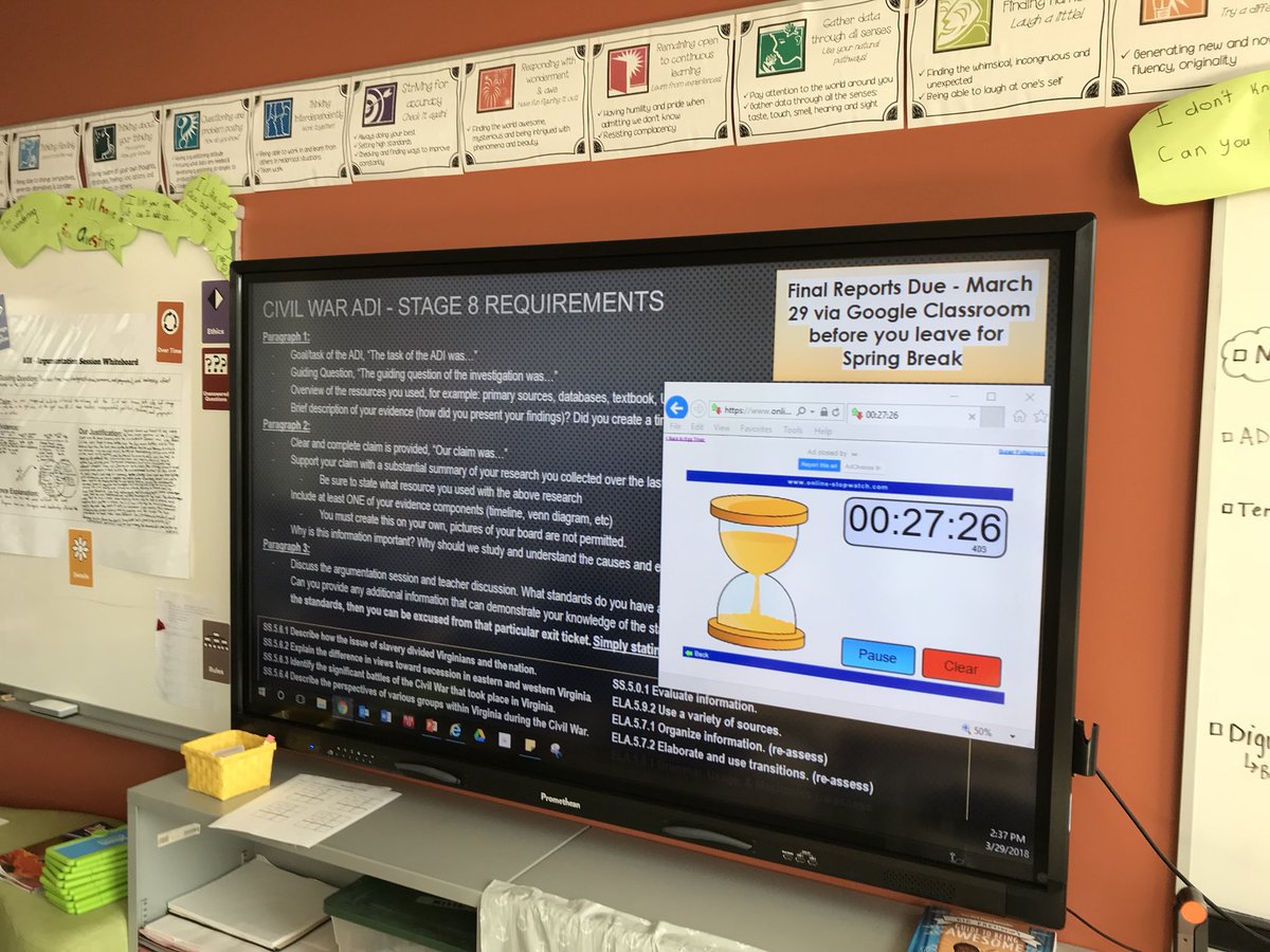 r_green623's tweet photo. Putting the finishing touches on our Civil War ADI papers! #springbreakbound https://t.co/6Cq0MSILTB
