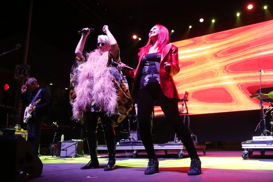 Thank you to The B-52's for closing out the best #NightOnBroadway yet! ✨
