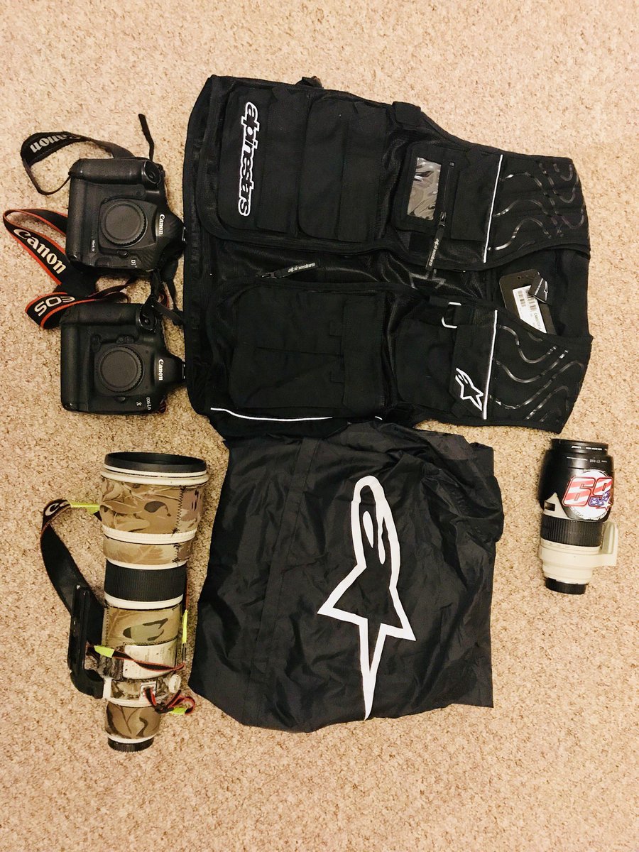JamieMorris19's tweet photo. Started packing for Rd1 of @OfficialBSB this weekend, with help from Alpinestars. Thanks Guys #factoryjackson
#canon @CanonUKandIE https://t.co/Q528jDALUO