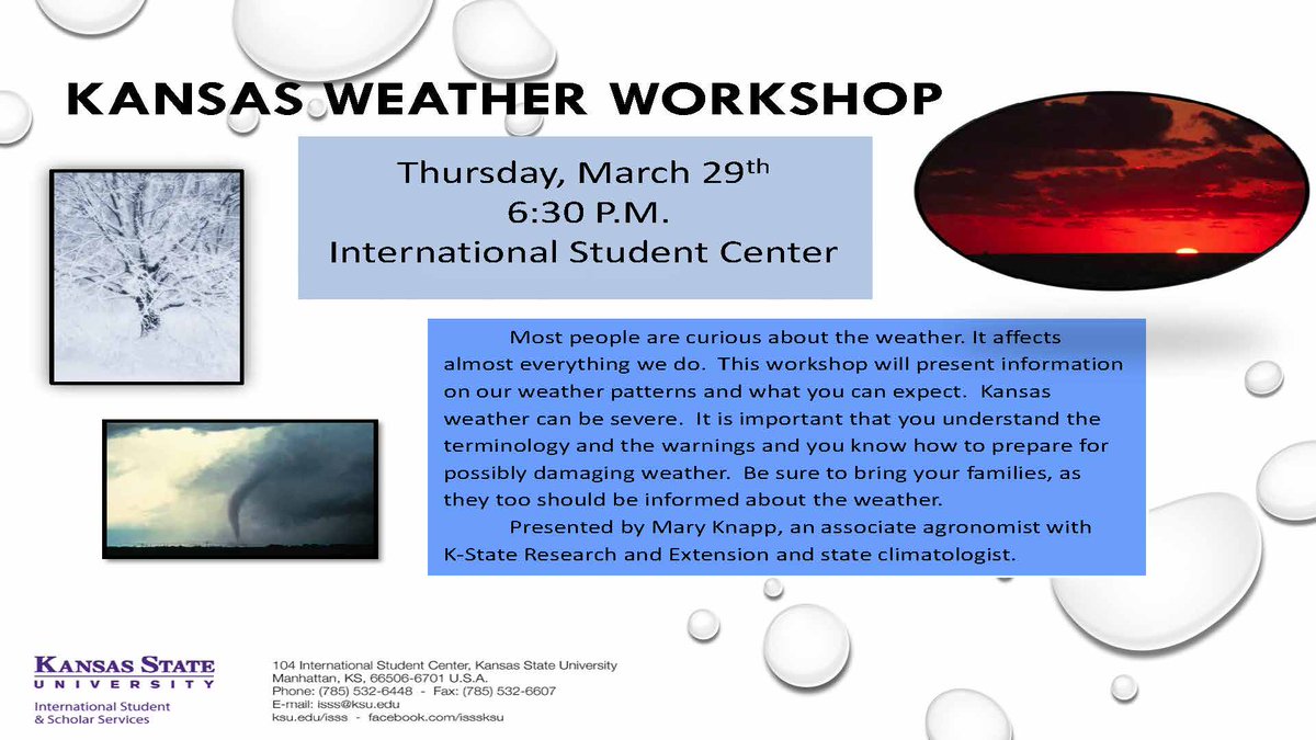 K-State ISSS tweet media