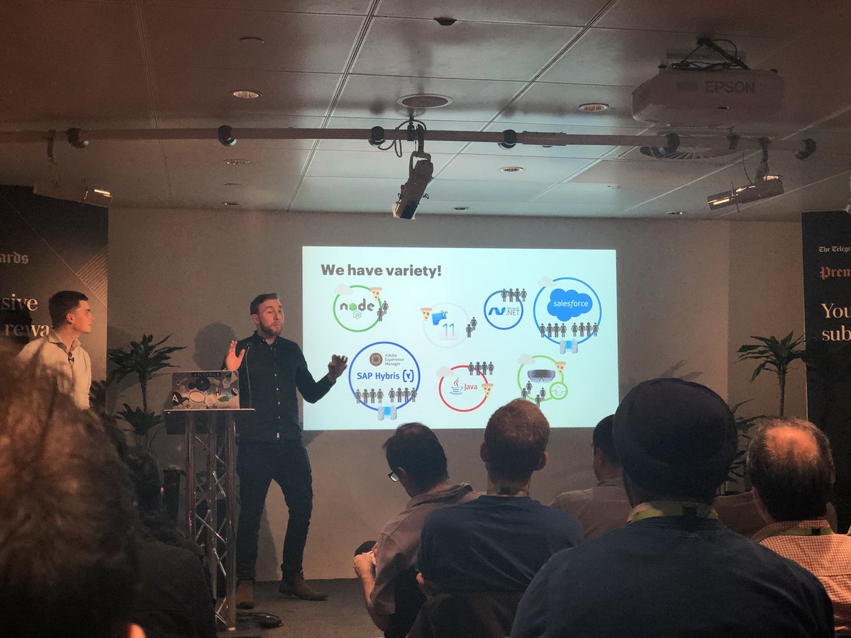 TelegraphEng's tweet photo. Mike and Rob from Accenture will be doing a live demo at #jenkins #meetup #telegraphengineering https://t.co/aje9Kw5RmA