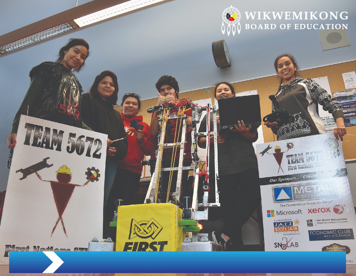 WikyBoardEd's tweet photo. Good luck to @team5672 competing at the @CANFIRST North Bay this weekend. Be sure to follow the teams twitter feed to stay in the loop.
#represent #proudofyou #sciencerocks #nativeengineering https://t.co/VaEFttUDhk