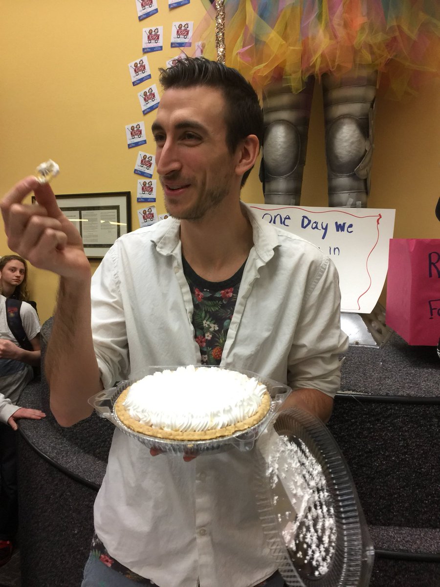 FreshAcademyPHS's tweet photo. Freshman Academy raised nearly $1300 in our Penny War benefiting Riley Children’s Hospital!! Losing house leader took a pie to the face! @PsaladClass @MsOB_PHS @KMarty15 @MrCoachBerk ❤️🥧🤑 #freshcrew #FTK #Riley’s https://t.co/IoBBLgaWIY