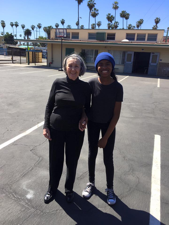 hmla1961's tweet photo. Students @lapchs1 are interviewing Holocaust survivors in the Museum's Share Our Stories program. Auschwitz survivor Mary Bauer told students about arriving in New Orleans and being shocked that she couldn't sit in the back of the bus with the "colored people." @LAPromiseFund https://t.co/b2IhwRjpuh