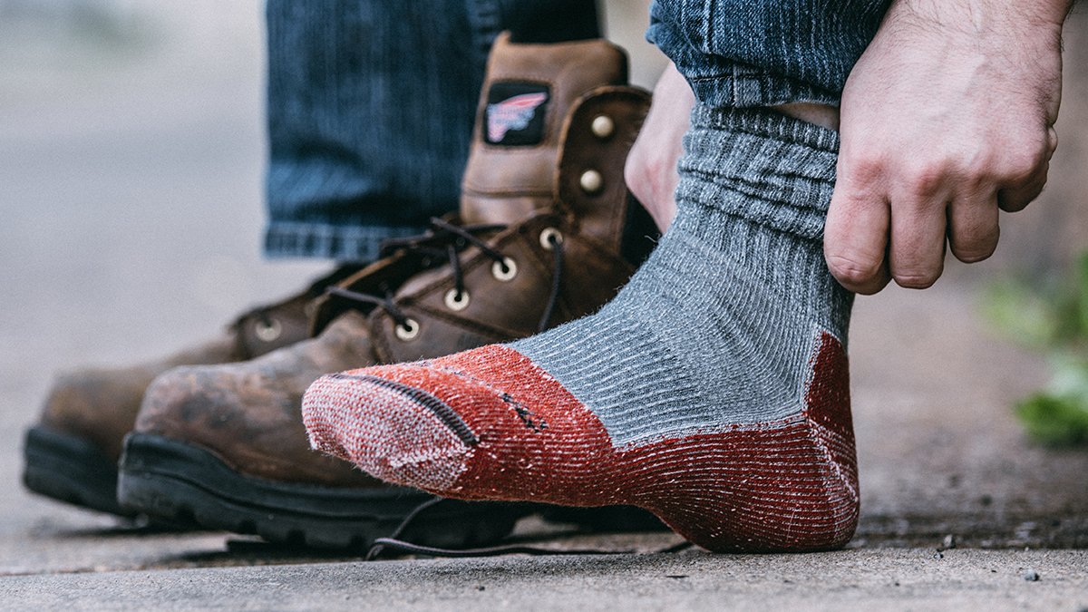 boots with Red Wing socks. Buy 2 Pairs 