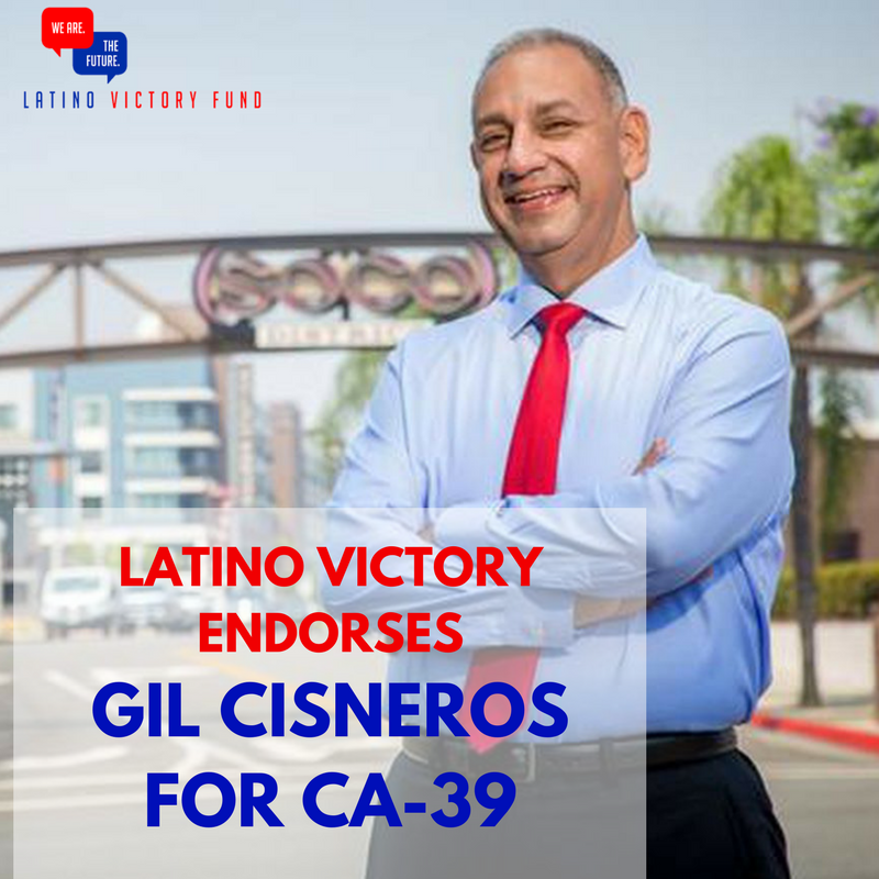 latinovictoryus's tweet photo. 🔵 ENDORSEMENT ALERT:

We're thrilled to be endorsing @GilCisnerosCA in his primary for #CA39! A veteran, Gil has dedicated the past decade of his life to helping improve educational outcomes for low-income Latino children and serving his community. We stand with Gil! https://t.co/Sra2lssaw6