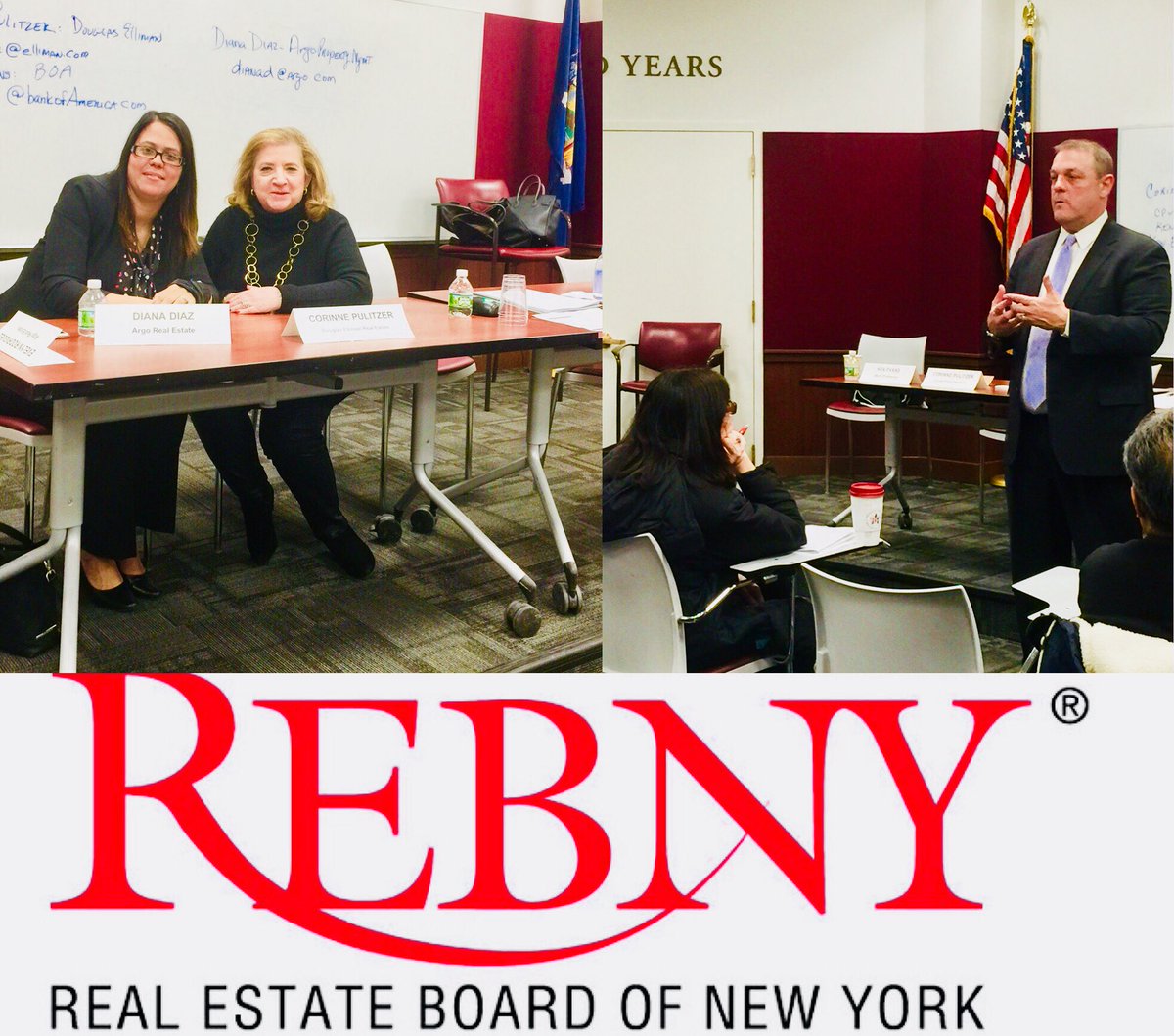 CorinnePulitzer's tweet image. A full house of #KnowledgeBrokers @REBNY today for my #ContinuingEd class on #CoOpBoardKnowHow. Joined by #DianaDiaz from #ArgoPropertyManagement &amp;amp; #KenEvans of @BankofAmerica @DouglasElliman