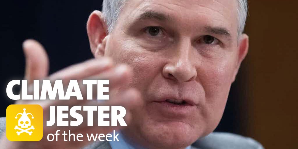 republicEn's tweet photo. Wish we could have taken our edit pen to Pruitt's misleading #climate talking points: https://t.co/FC49MdFZA2 #ecoright #areyouEn #justbebetter https://t.co/oo2TGJEswb