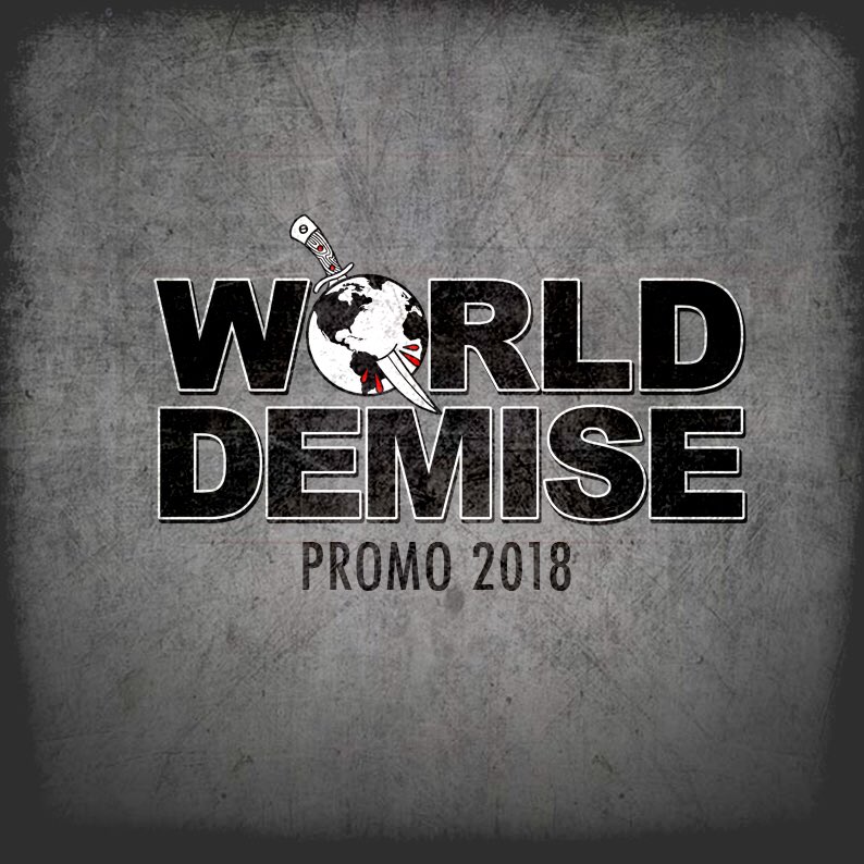 Members of the mongoloids   and suburban scum have teamed up to bring  you WORLD DEMISE. Stream the demo now exclusively at thisishardcorefest.com and prepare yourselves for their set at this is Hardcore