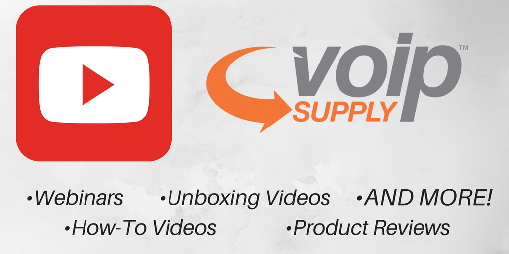 VoIPSupply's tweet photo. Webinars? We've got those!! Check out our #webinar playlist and so much more over at our YouTube Channel! #youtube #unboxing #howtovideos #productview https://t.co/M4s14LnjNN https://t.co/VlTp5E0L1a
