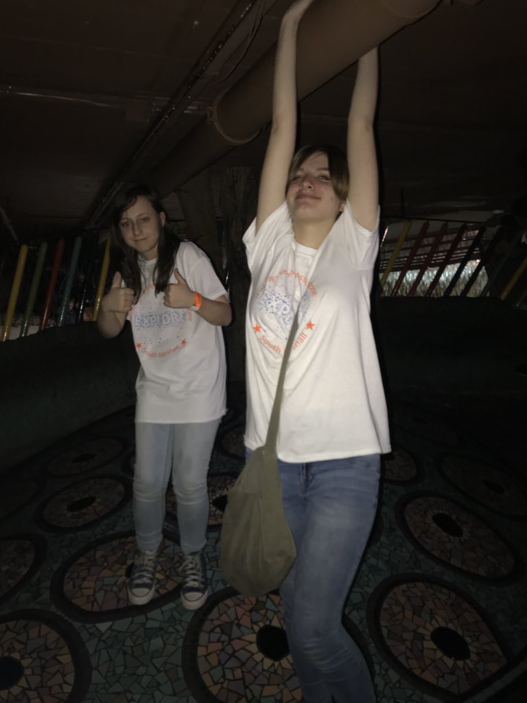 ExploreSMMS's tweet photo. Best. Day. Ever! Thanks, Mr. Hayden, for hooking us up with the @citymuseum . https://t.co/PoeT2jYiJz