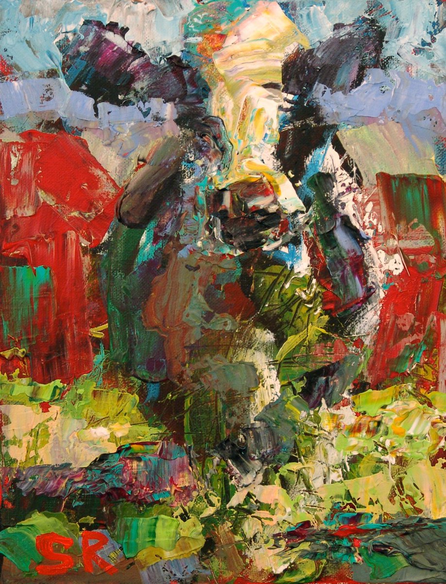 VermontPainter's tweet photo. Cow Painting Original Large Cow Painting on Canvas Abstract Cow Red Barn 30 x 40 Colorful Cow Farm Animal Painting Acrylic Large Farm Art https://t.co/EogI0s2063 #SamRaines #Etsy #CowPainting https://t.co/kB7lxORegY