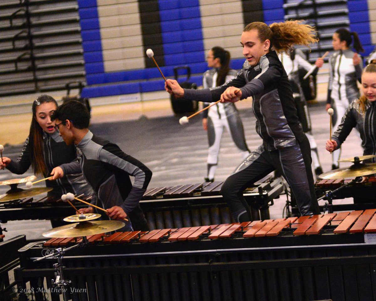 LeighBandGuard's tweet photo. One more week before @NCPAinfo Championships, and we're flying high! #wgi #wgi2018 #wgipercussion #winterpercussion #NCPA2018 #NCPA https://t.co/dQORCoYqW4