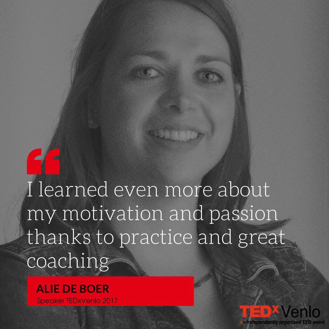 Speak up! TEDxVenlo is looking for Speakers - Edition 2018

We’re looking for new speakers with Ideas Worth Spreading. 

Sign up asap via tedxvenlo.com