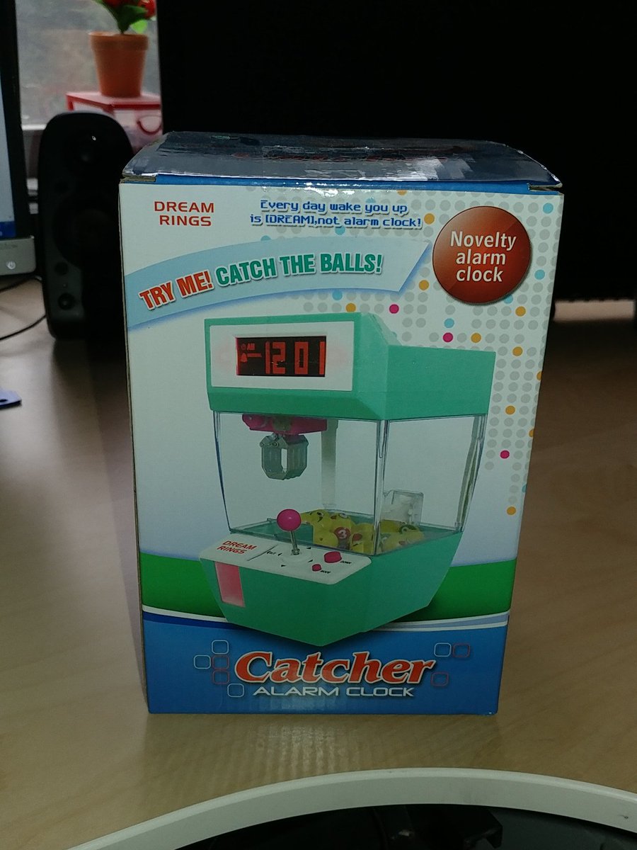 alarm clock claw machine