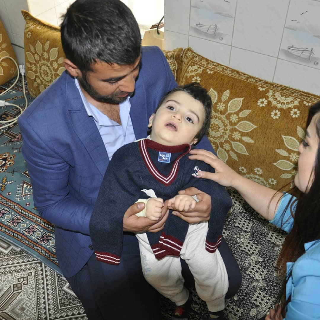 "BUGÜN DE  ÖZELSİN" projesi kapsamında engelli vatandaşlarımızın doğum günlerini kutlamaya devam ediyoruz... #engellivatandaşlarımız  #engelleriasalim