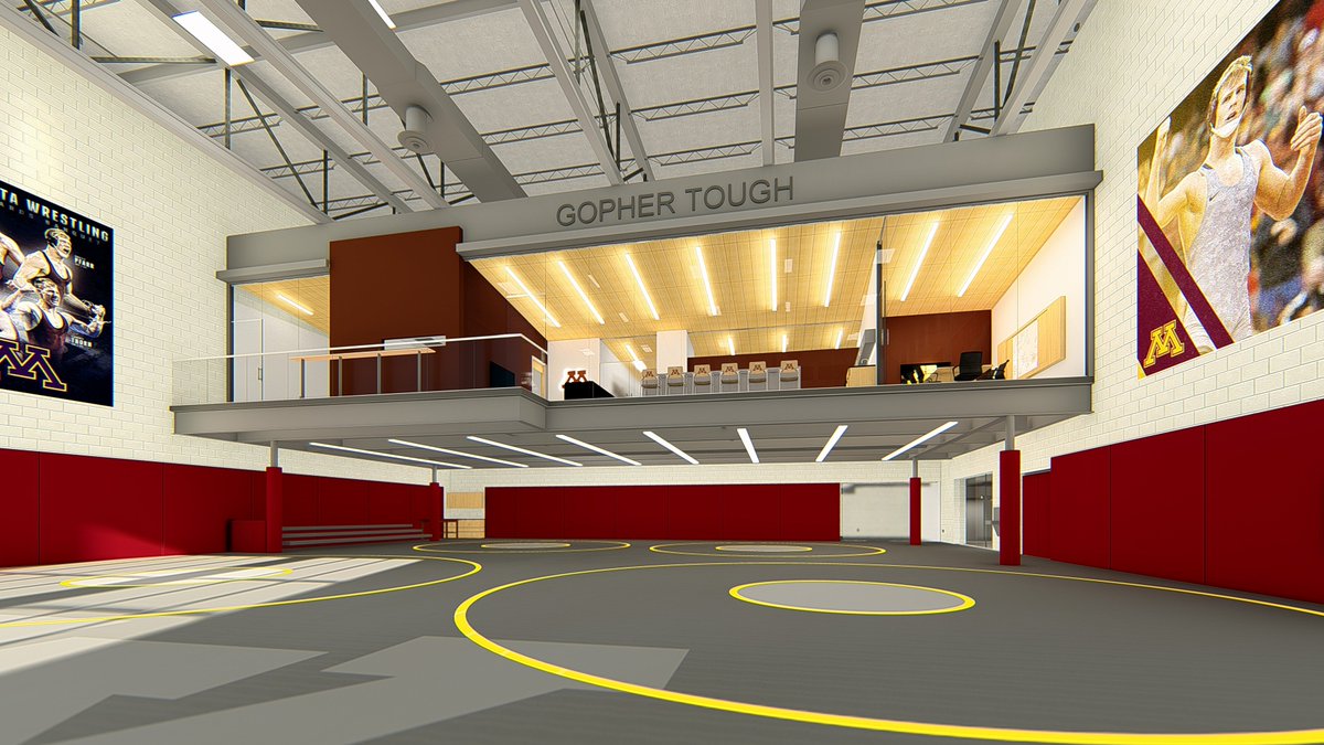 GopherWrestling's tweet photo. Yeah, you could say we are excited for our new space later in 2018! #GopherTough https://t.co/lbfoJysE4B