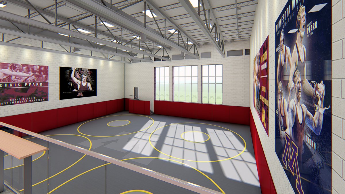 GopherWrestling's tweet photo. Yeah, you could say we are excited for our new space later in 2018! #GopherTough https://t.co/lbfoJysE4B