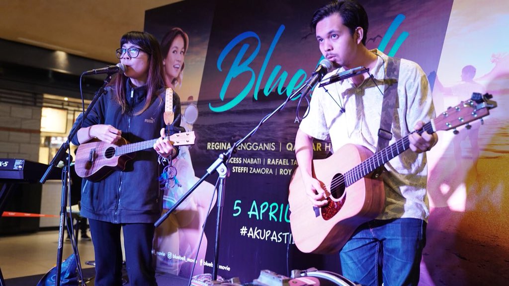 arhamrsalan's tweet photo. Keriaan gala premier #BluebellMovie di GI tadi malem. 
Pengisi acaranya kece-kece bener. 🙀 https://t.co/Zcnrbr53cN
