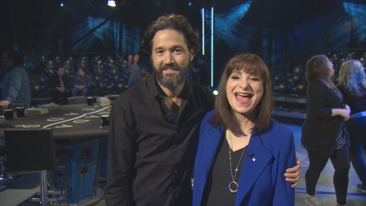CBCEnt's tweet photo. 'I believe so passionately in Mark's book:' Jeanne Beker and Mark Sakamoto on winning @cbcbooks #canadareads2018
https://t.co/kxz7hta2EF #cbcent https://t.co/359eAWAB0b