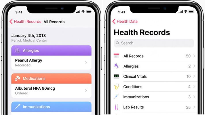 jacobusconsult's tweet image. Just two months after announcing the beta, @Apple is now launching its #AppleHealthRecords feature into the wild, the company announced today.  buff.ly/2pULWLp