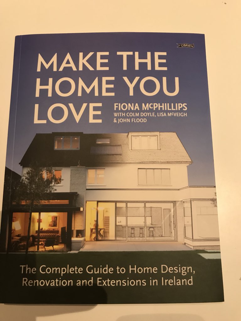 Woohoo! Look what arrived in the post today! All great renovation plans begin during holidays! So many ideas. Congratulations to John, Lisa & Colm @DMVFArchitects 😘#makethehomeyoulove